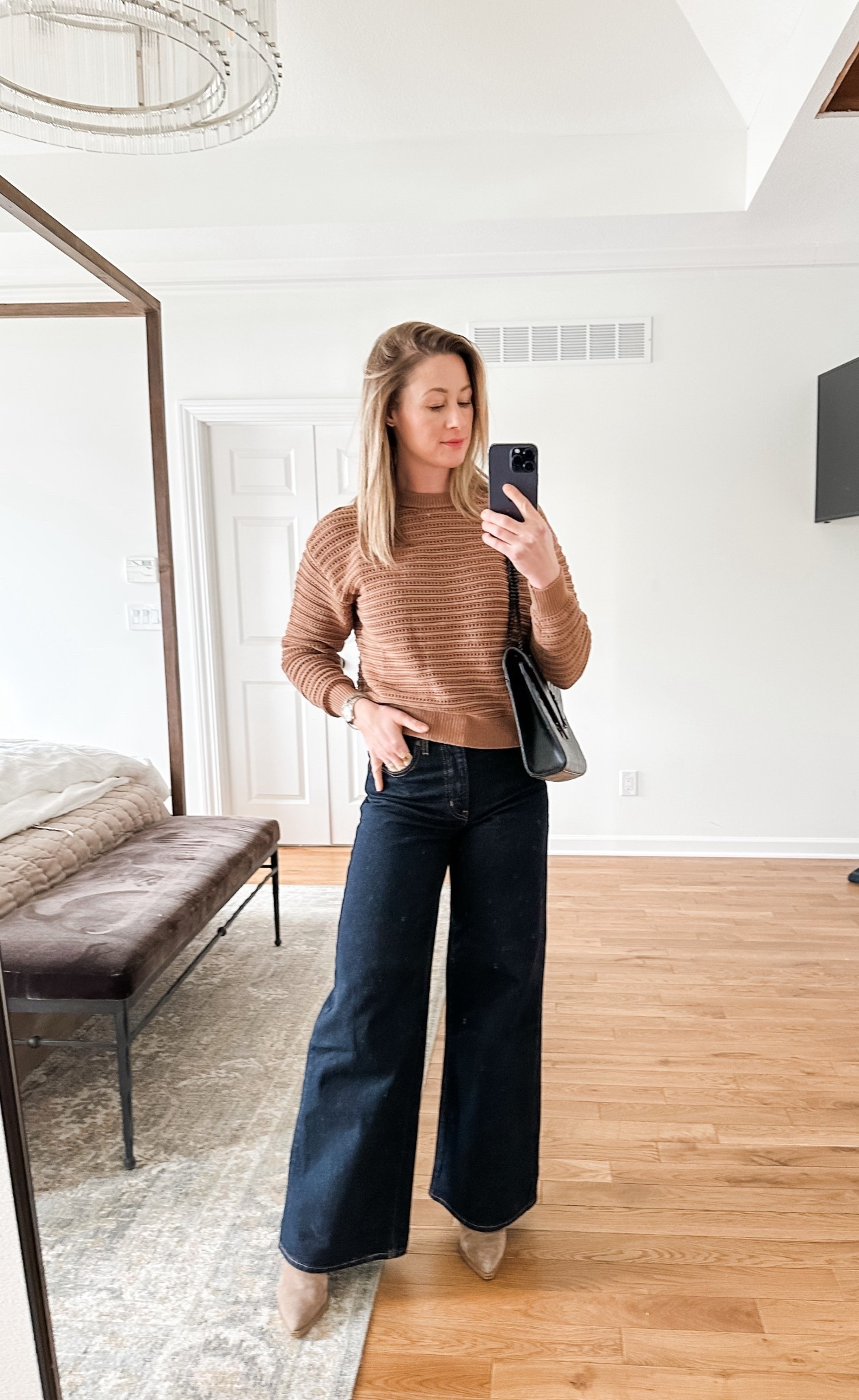 Church fit. Linked similar Amazon sweaters- this one is old.

#LTKWorkwear #LTKSeasonal #LTKootd