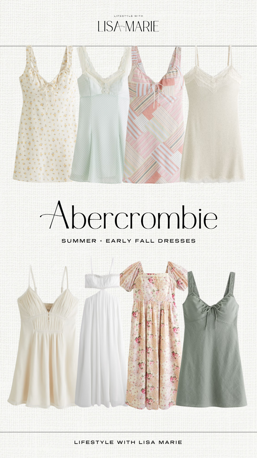 Abercrombie dresses! Mini, midi and maxi dresses for summer and early fall. Elevated casual dresses for vacation, resort stay or getaway. Cover-up for boat, beach and pool. Neutrual dresses. Linen, satin and floral print dresses. Baby shower dresses. Lightweight dresses for warm weather.

#LTKSeasonal #LTKSaleAlert #LTKPetite