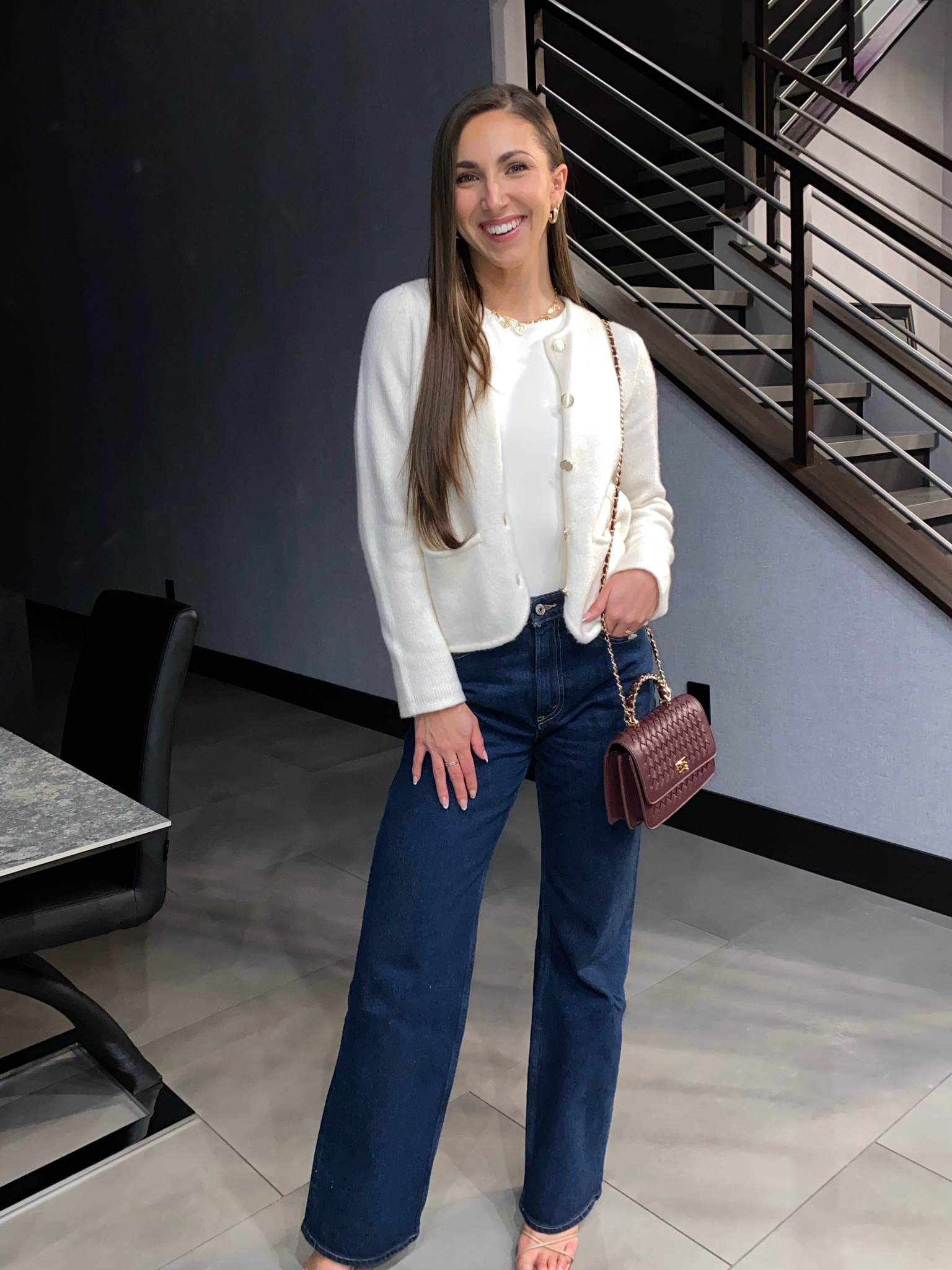 Date night outfit ❤️ these dark denim jeans have been my go to! 

#LTKxVICI #LTKStyleTip #LTKSaleAlert