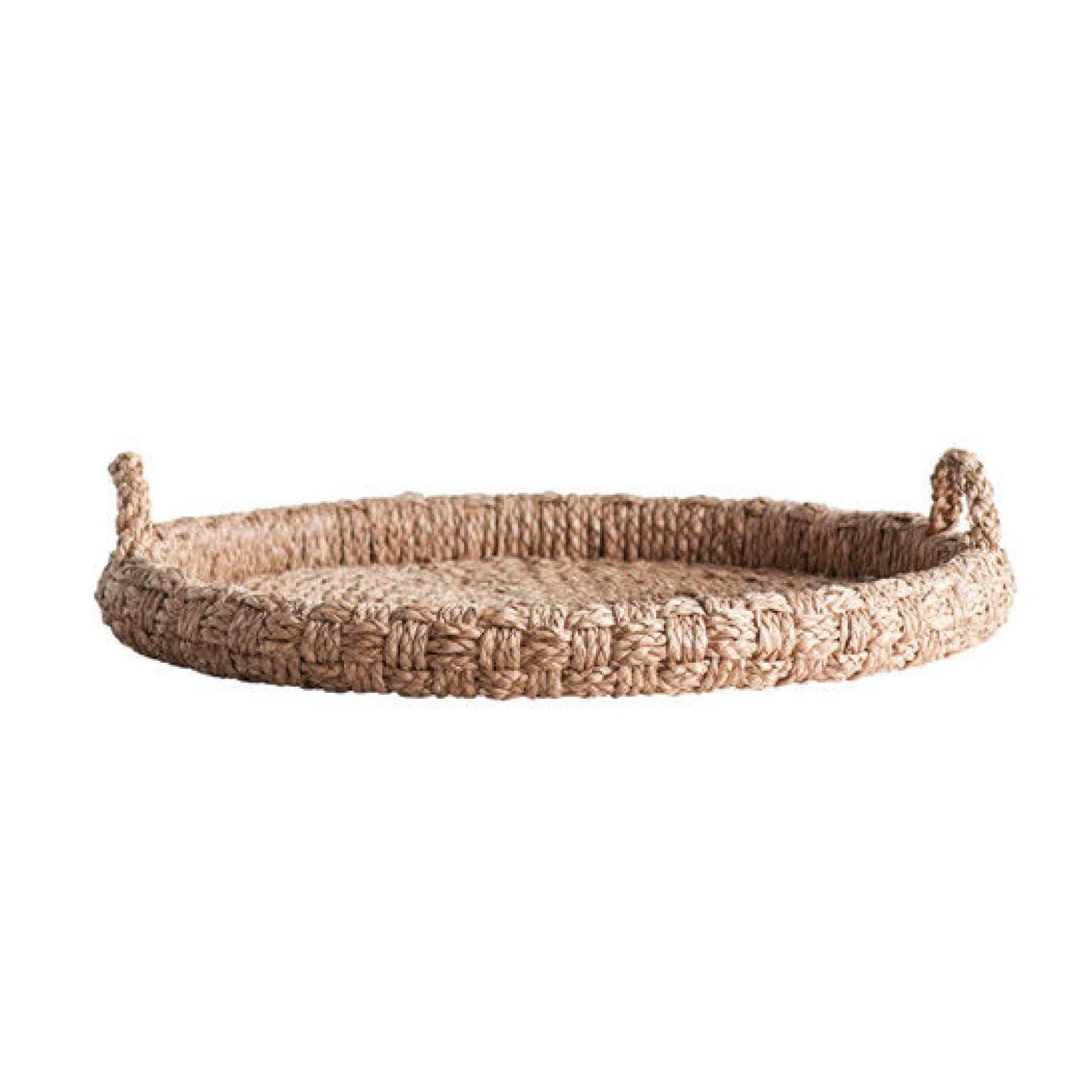 Large Braided Tray with Handles | Brooke and Lou