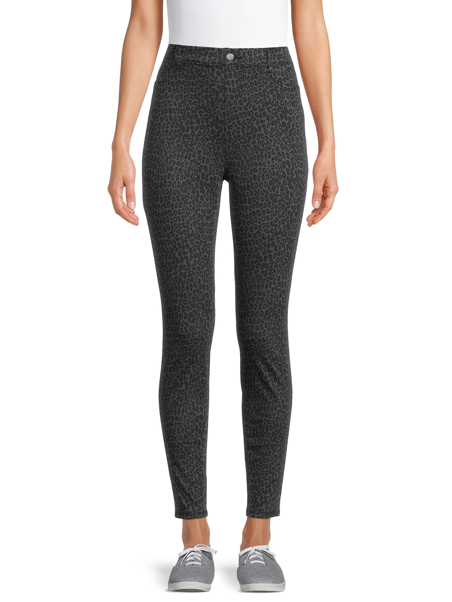 Time and Tru Women's High Rise Jeggings - Walmart.com | Walmart (US)