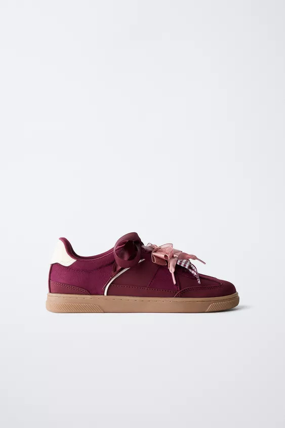 BOW DETAIL SNEAKERS | Zara US