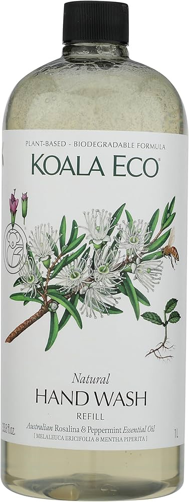 Koala Eco Hand Wash - with Australian Rosalina & Peppermint Essential Oil Refill - 34oz | Amazon (US)