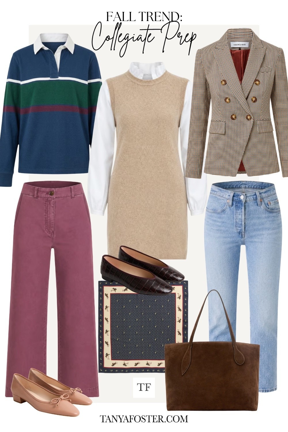 Chic fall trend: collegiate prep!

#LTKSeasonal #LTKootd