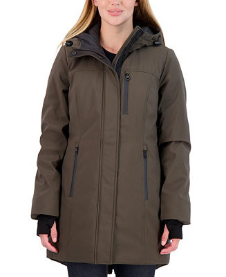 Sebby Collection Women's Heavyweight Softshell Coat - Macy's | Macy's