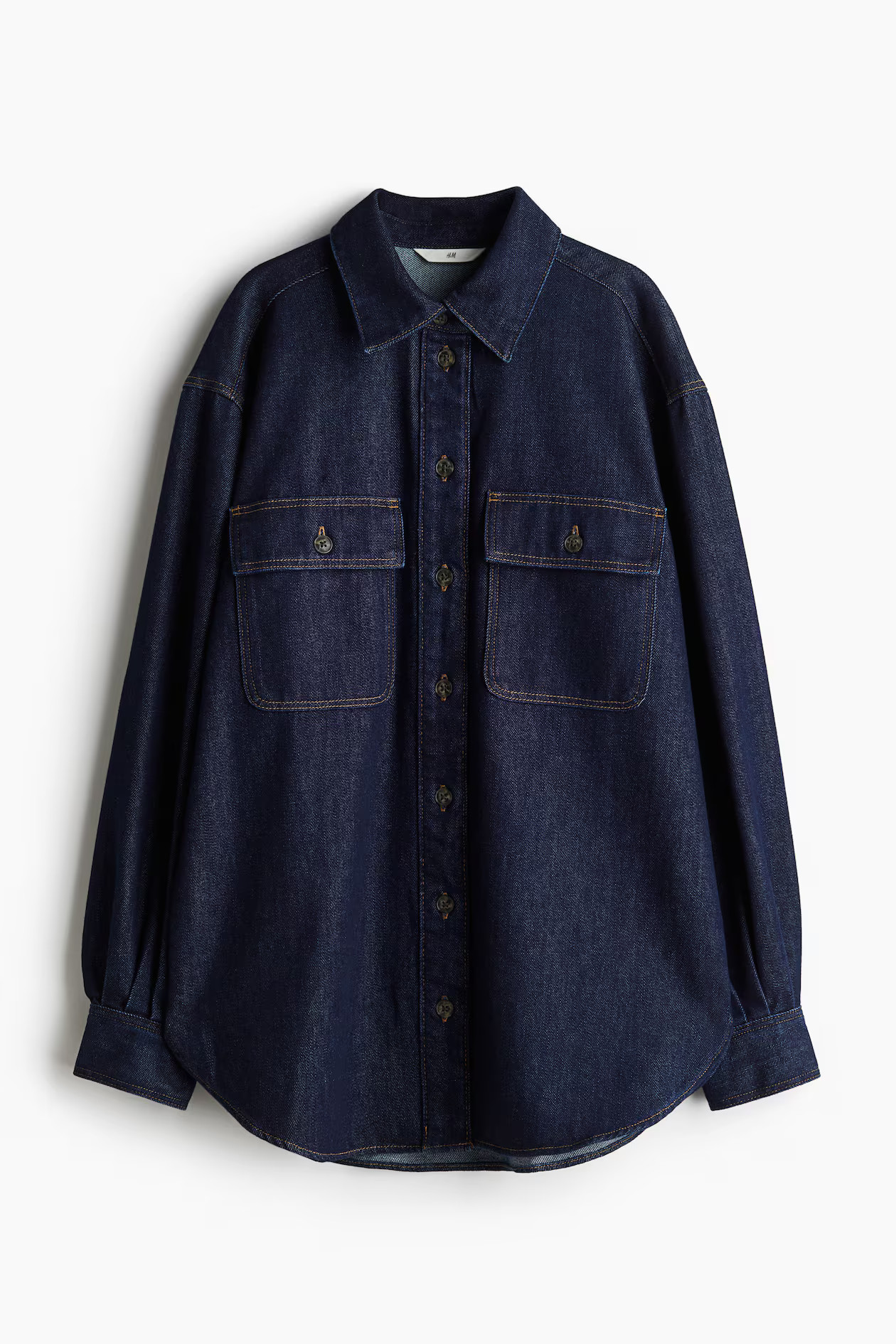 Camisa denim de corte holgado | H&M (FR, IT, ES, PT, BE)