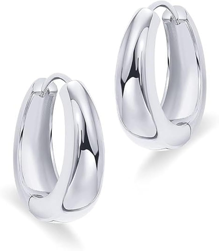 18K Gold Plated Minimalist Women Earring With Mirror Gold Earrings, Fashionable and Versatile Ear... | Amazon (US)