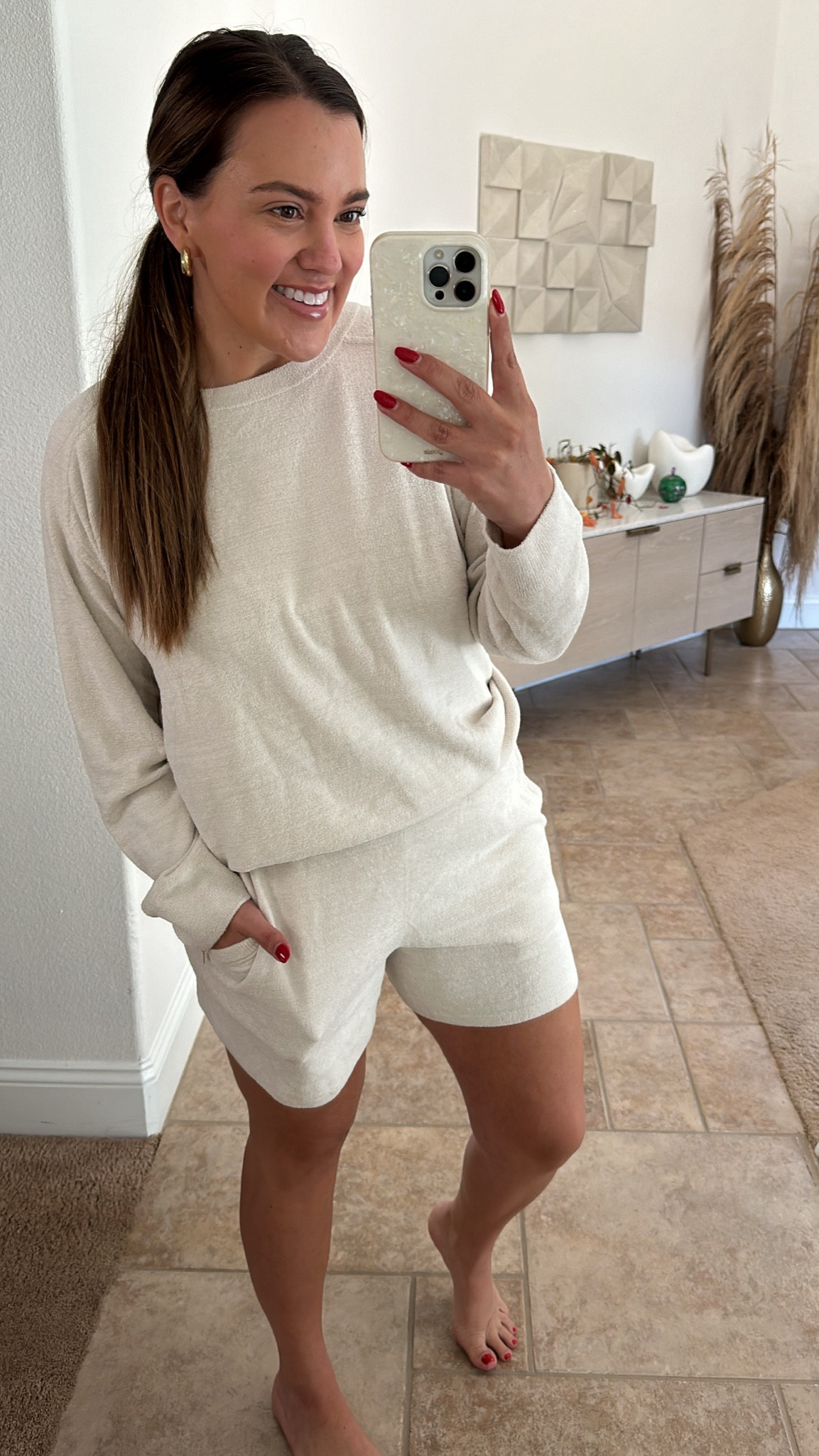 the coziest pajamas ever. i’m in size large! 

#LTKxNSale #LTKMidsize