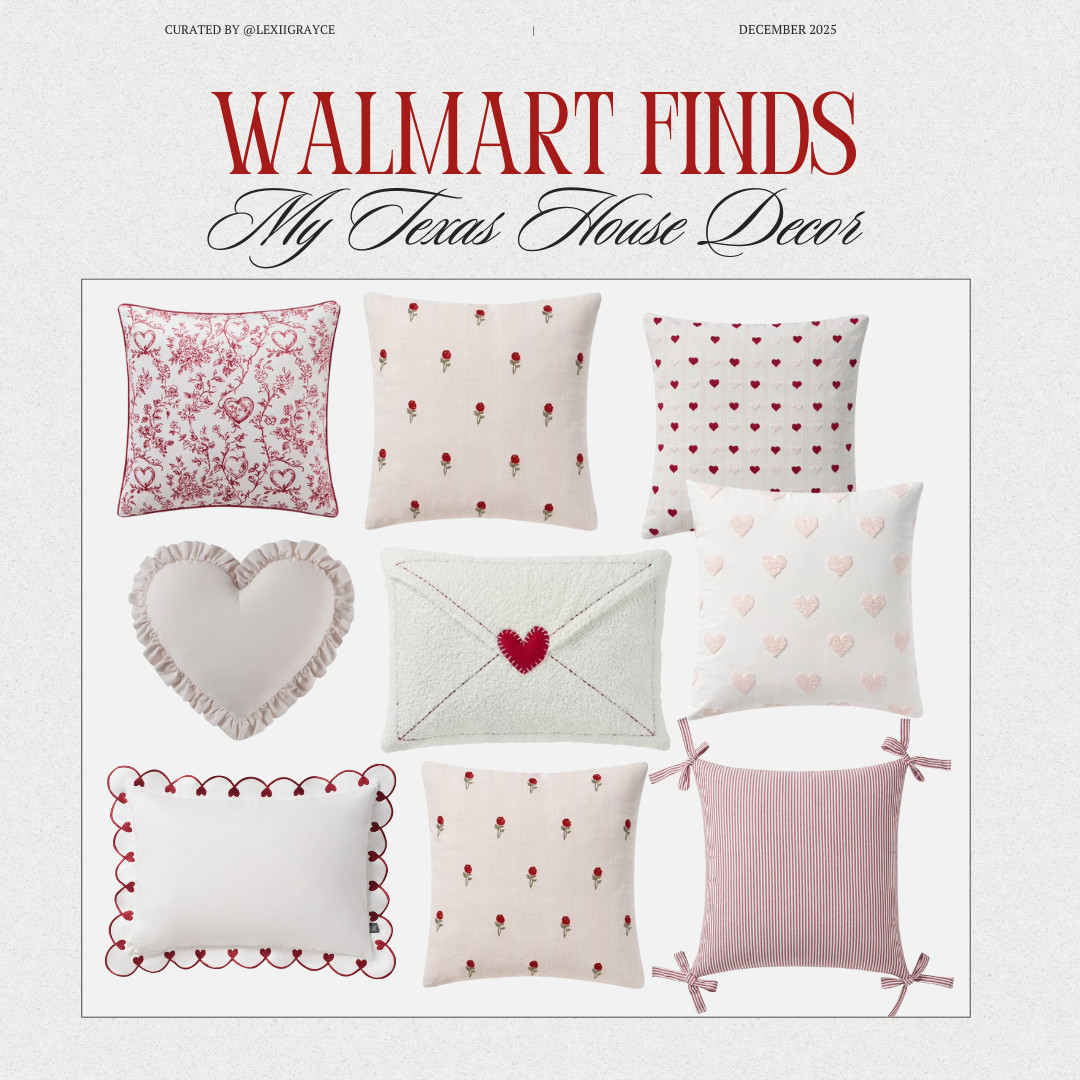 My Texas House Valentine Collection

Valentine Pillows, Home Decor, Walmart Finds 

 #LTKGiftGuide #LTKSeasonal #LTKHome