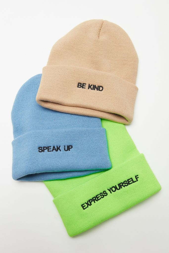 Phrase Beanie | Urban Outfitters (US and RoW)