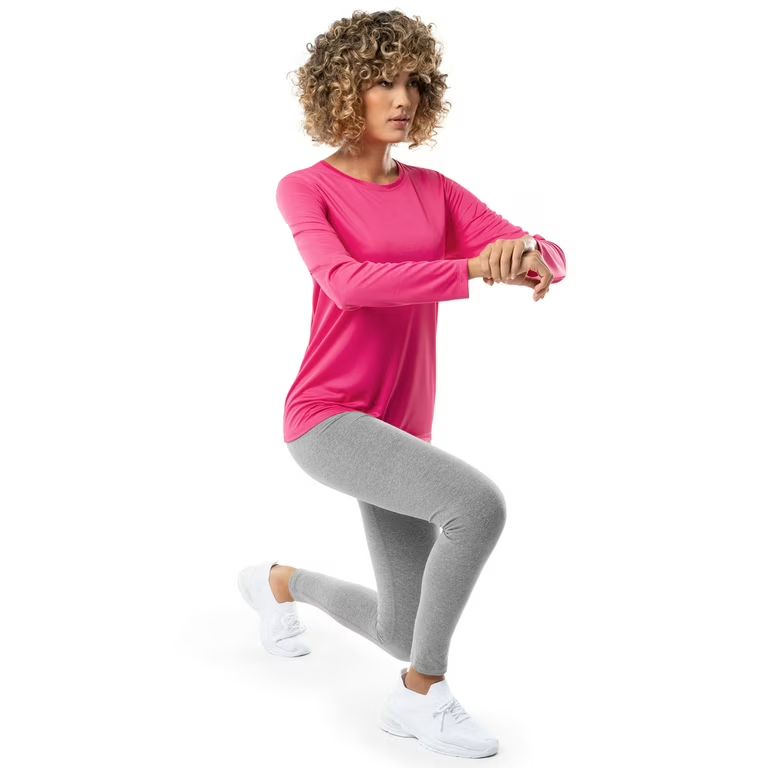 Athletic Works Women Active Moisture Wicking Long Sleeve T-Shirt, XS-XXXL | Walmart (US)