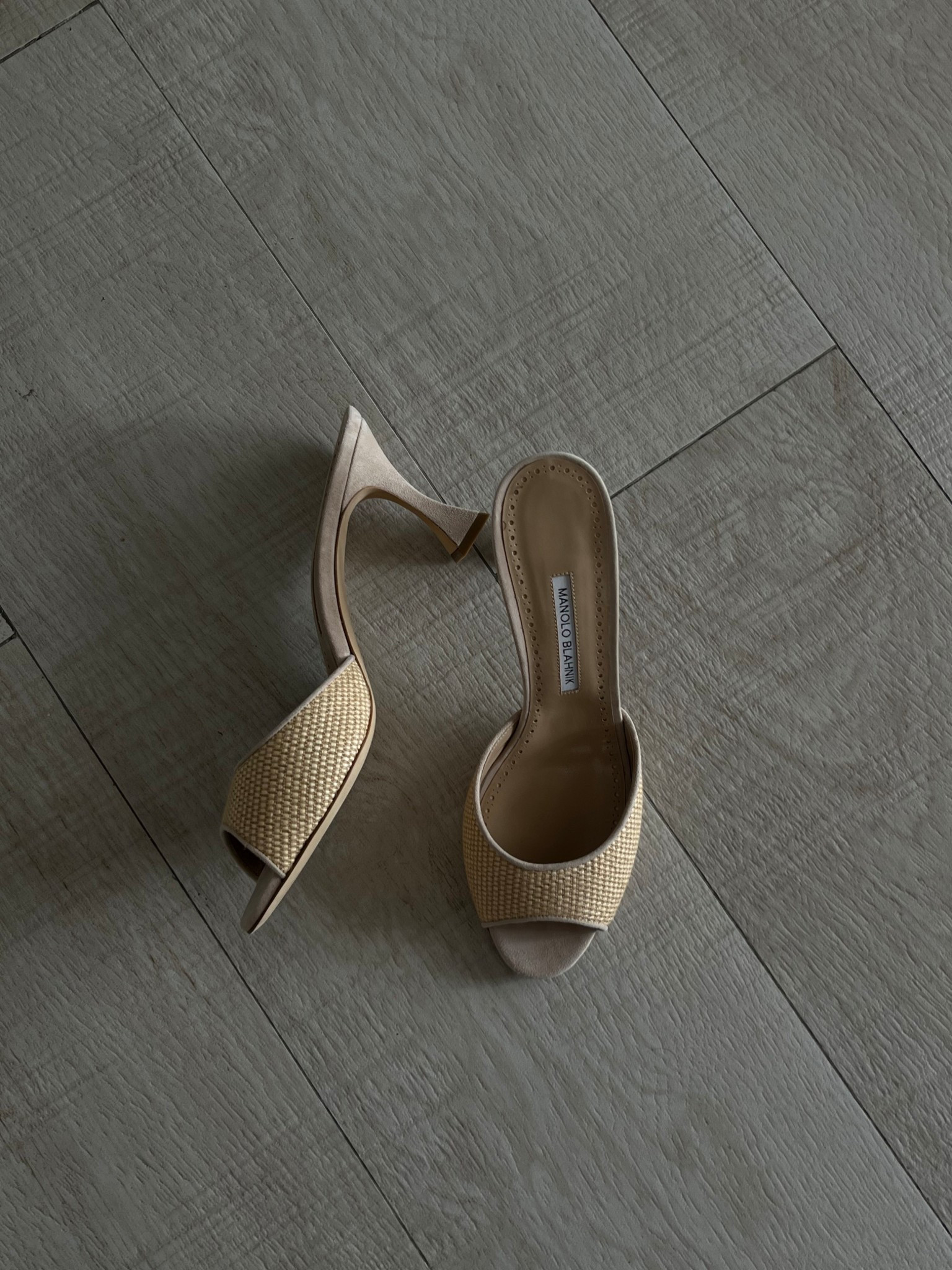 Manolo Blahnik Jadara Heels in Beige 

#LTKSeasonal #LTKStyleTip