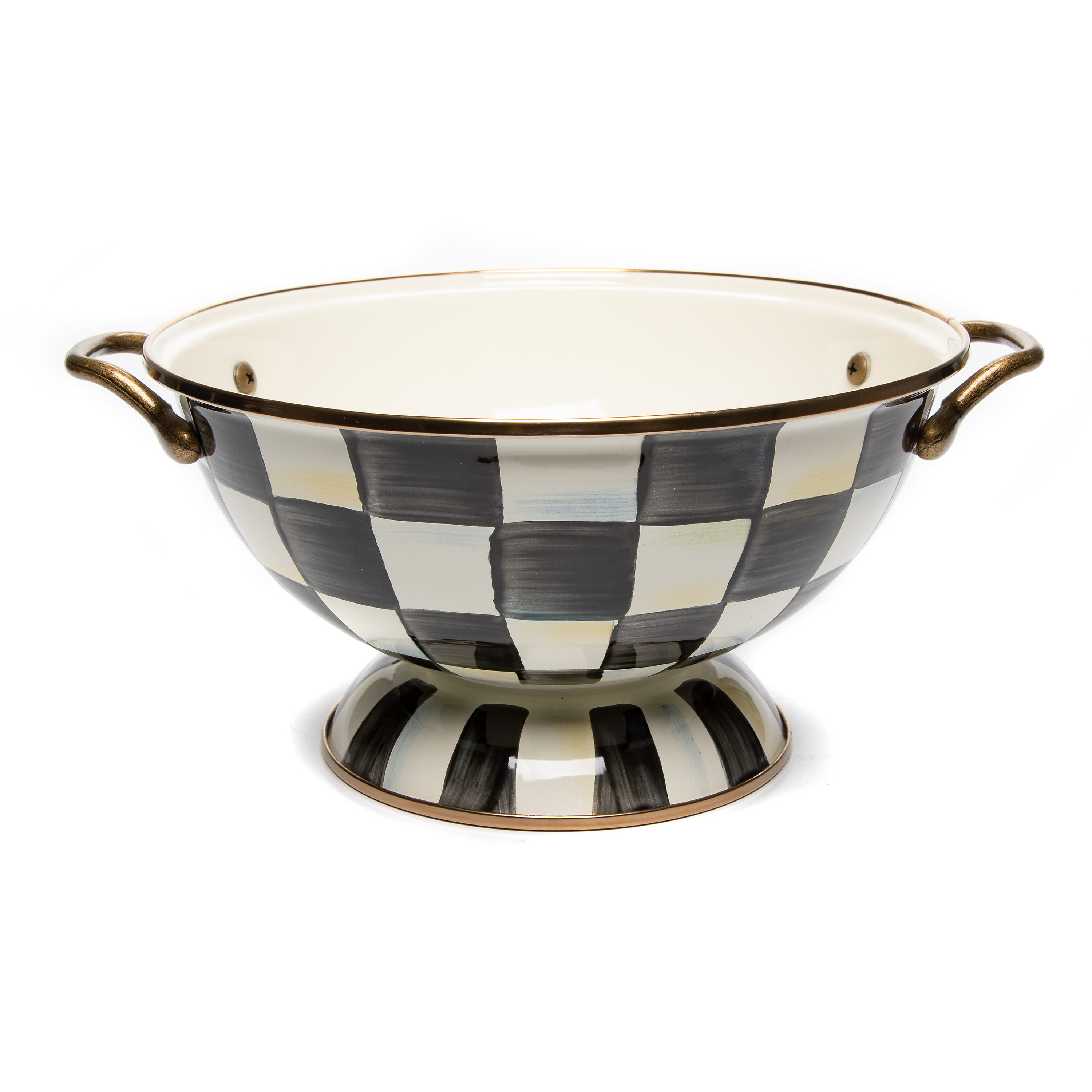 MacKenzie-Childs Courtly Check Almost Everything Bowl | MacKenzie-Childs