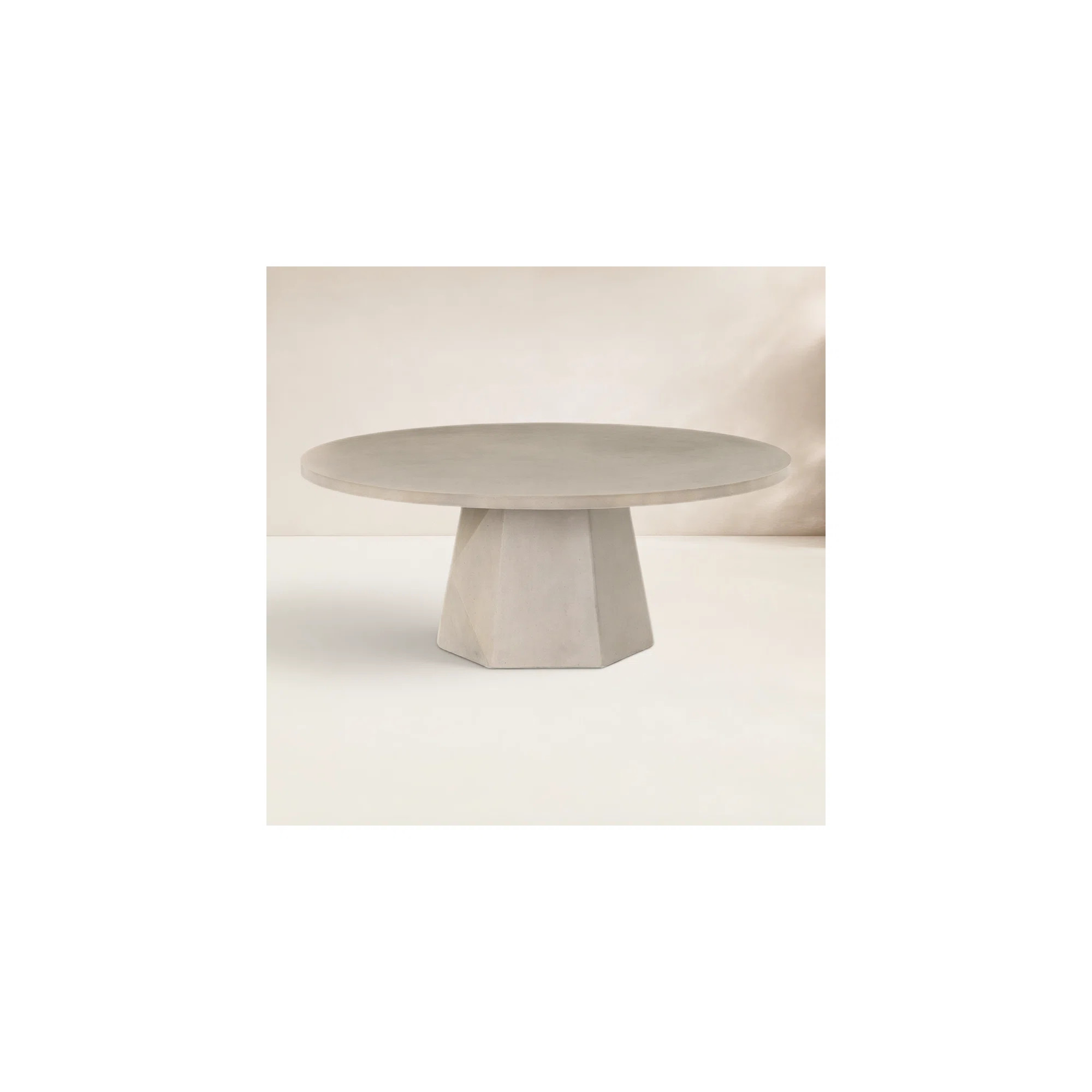 Clemmie Concrete Coffee Table | Joss & Main