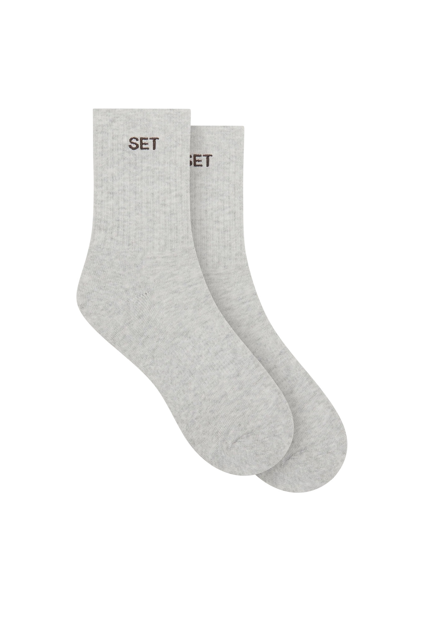 SET SOCK - HEATHER GREY/MAVERICK | SET Active