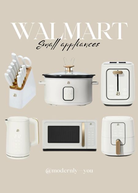 Walmart Drew Berrymore neutral small appliance collection — affordable & beautiful! 



#LTKstyletip #LTKsalealert #LTKhome