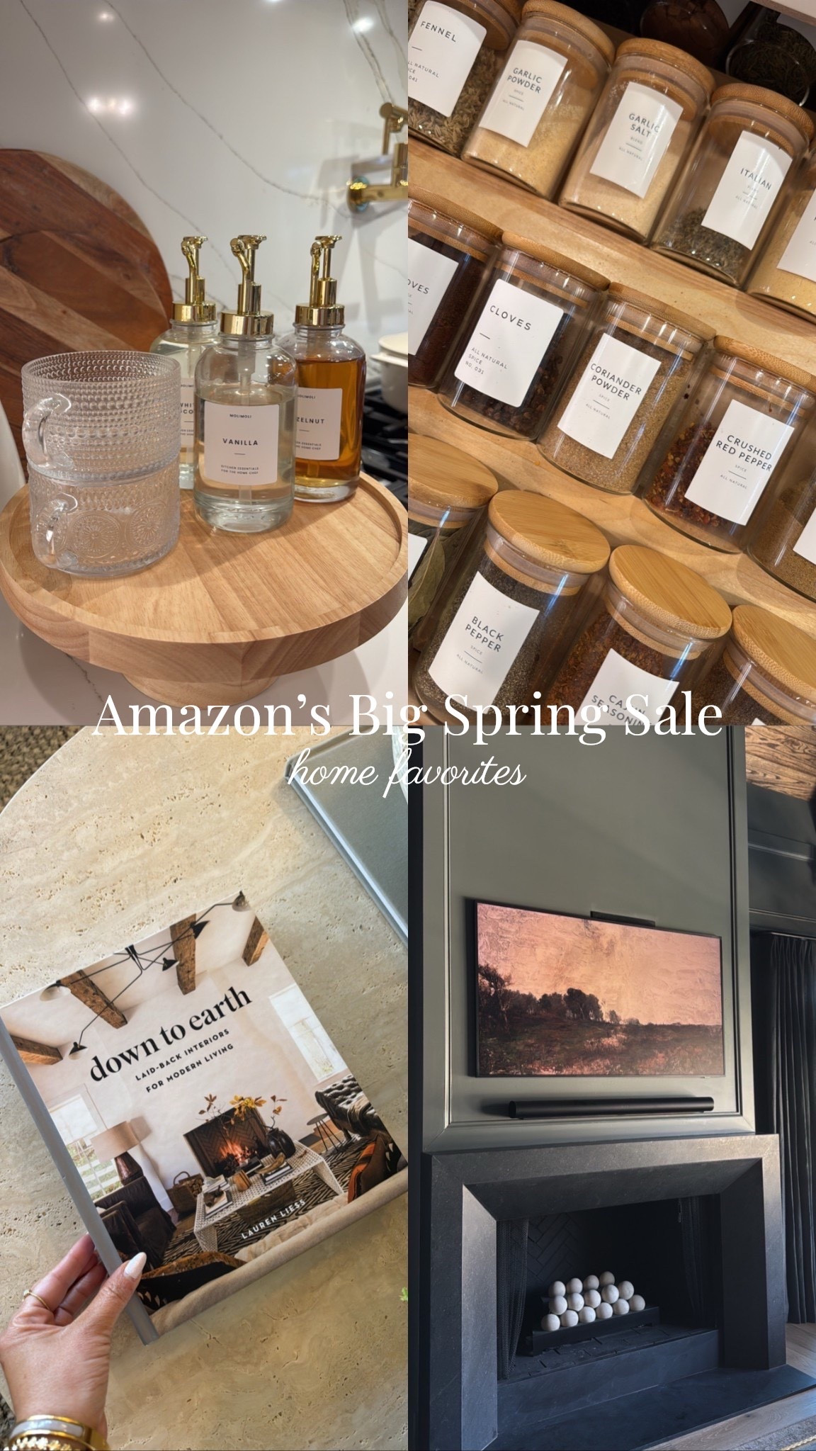 Best of the Amazon Spring Sale- home edition! Sharing some of our top home items that are included in this year’s sale! Including our Frame TV, coffee table books, spice organization, coffee bar station, & more!

#LTKSaleAlert #LTKSeasonal #LTKHome