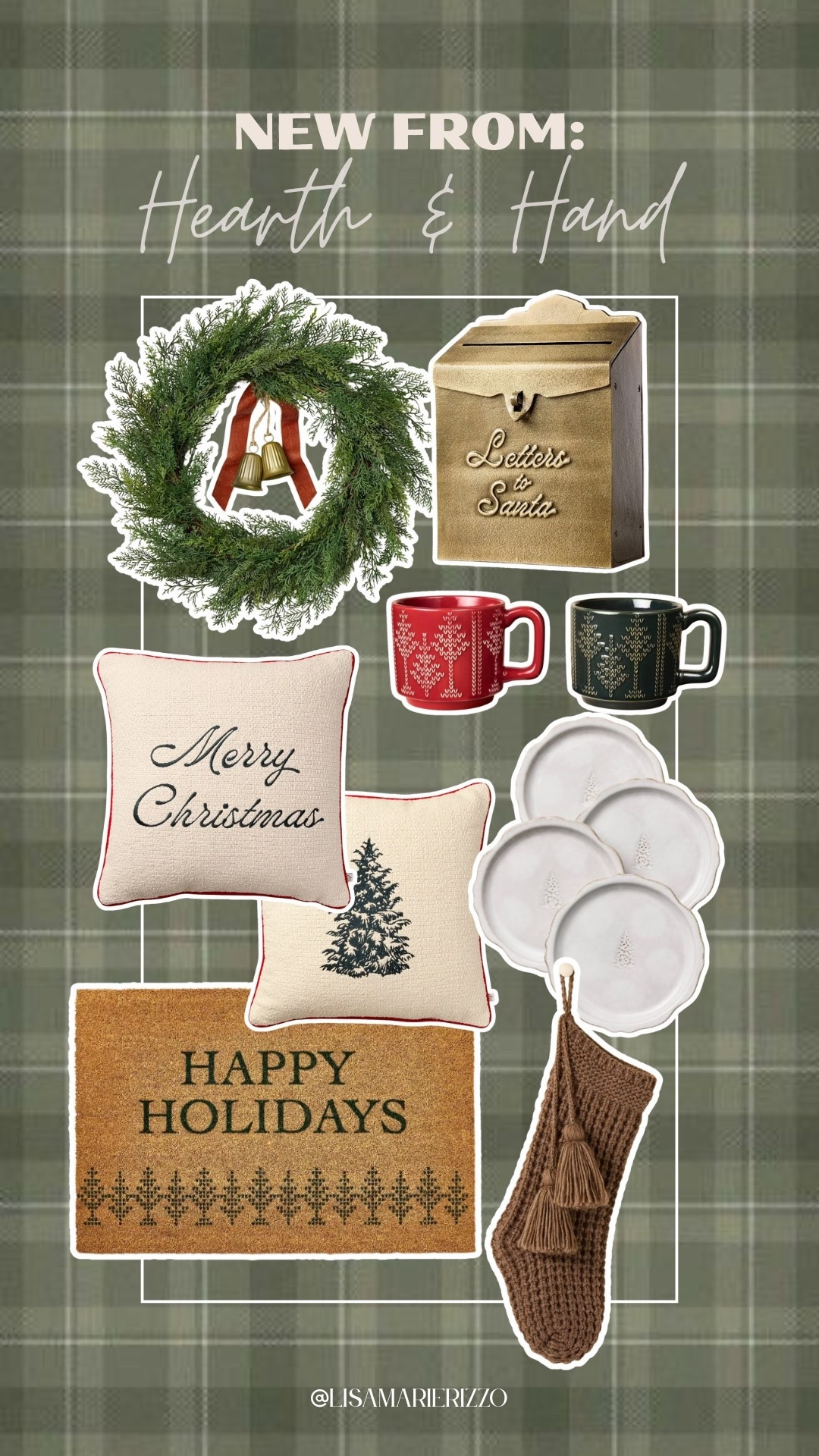 New arrivals from Hearth & Hand at Target! 

Perfect for the holidays! Stocking, art work, pillows, home decor
