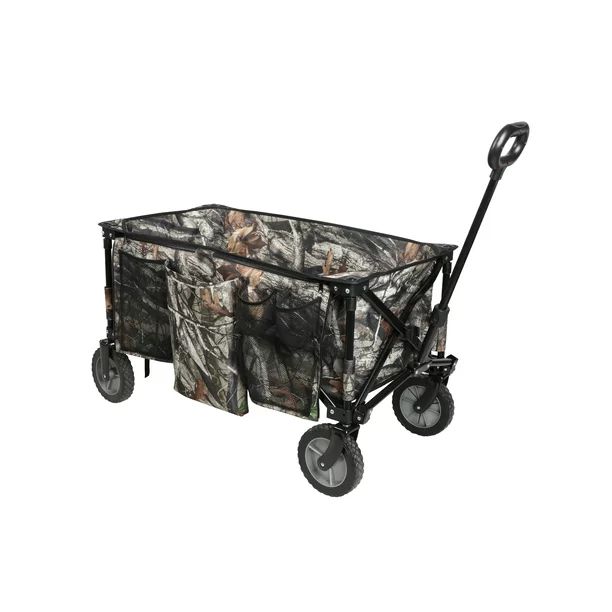 Ozark Trail Quad-Folding Wagon with Telescoping Handle, Camo | Walmart (US)