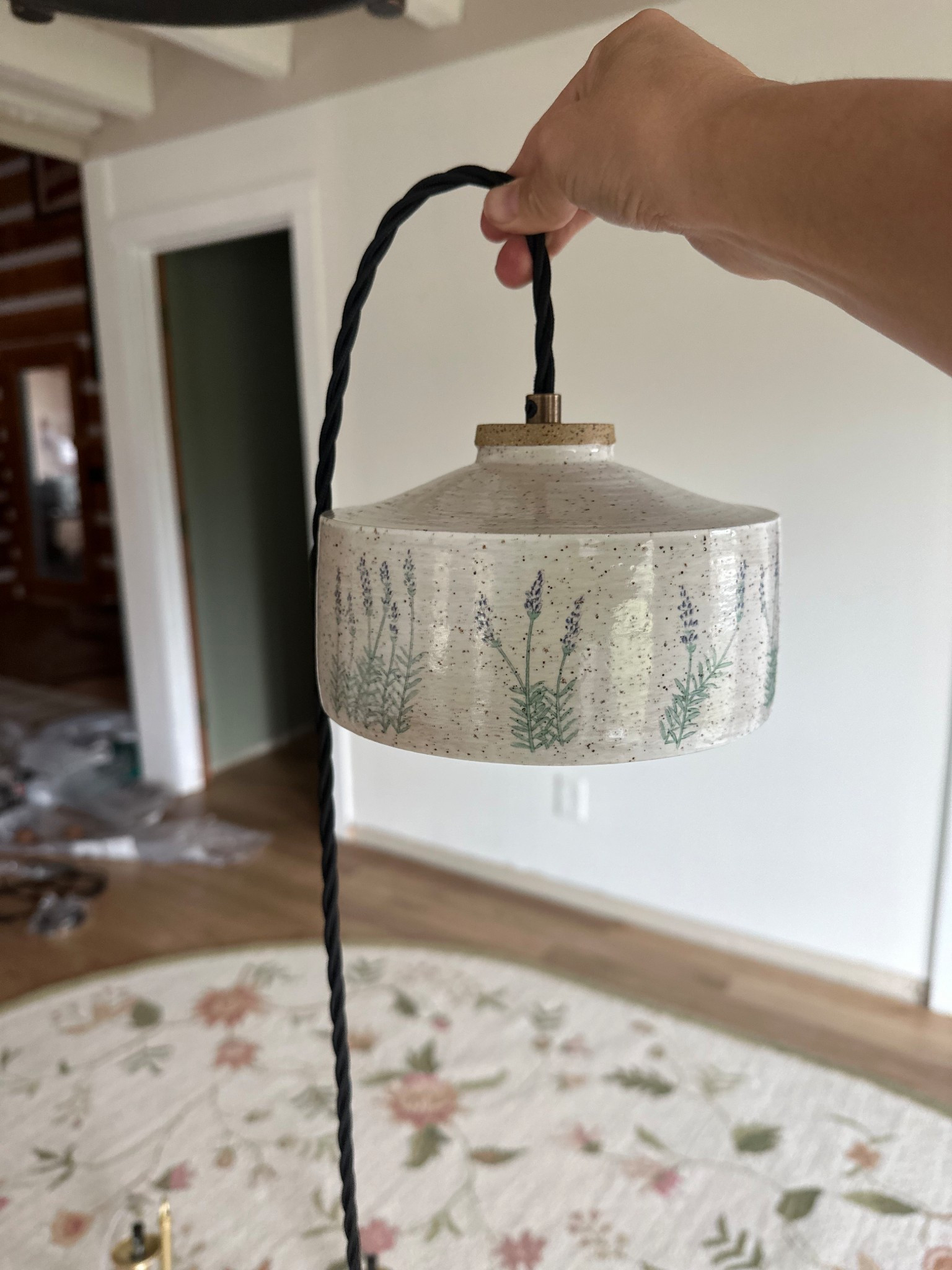 the sweetest, most intricate handmade lavender bar lights that are in my kitchen. I would buy them over and over again!

#LTKHome