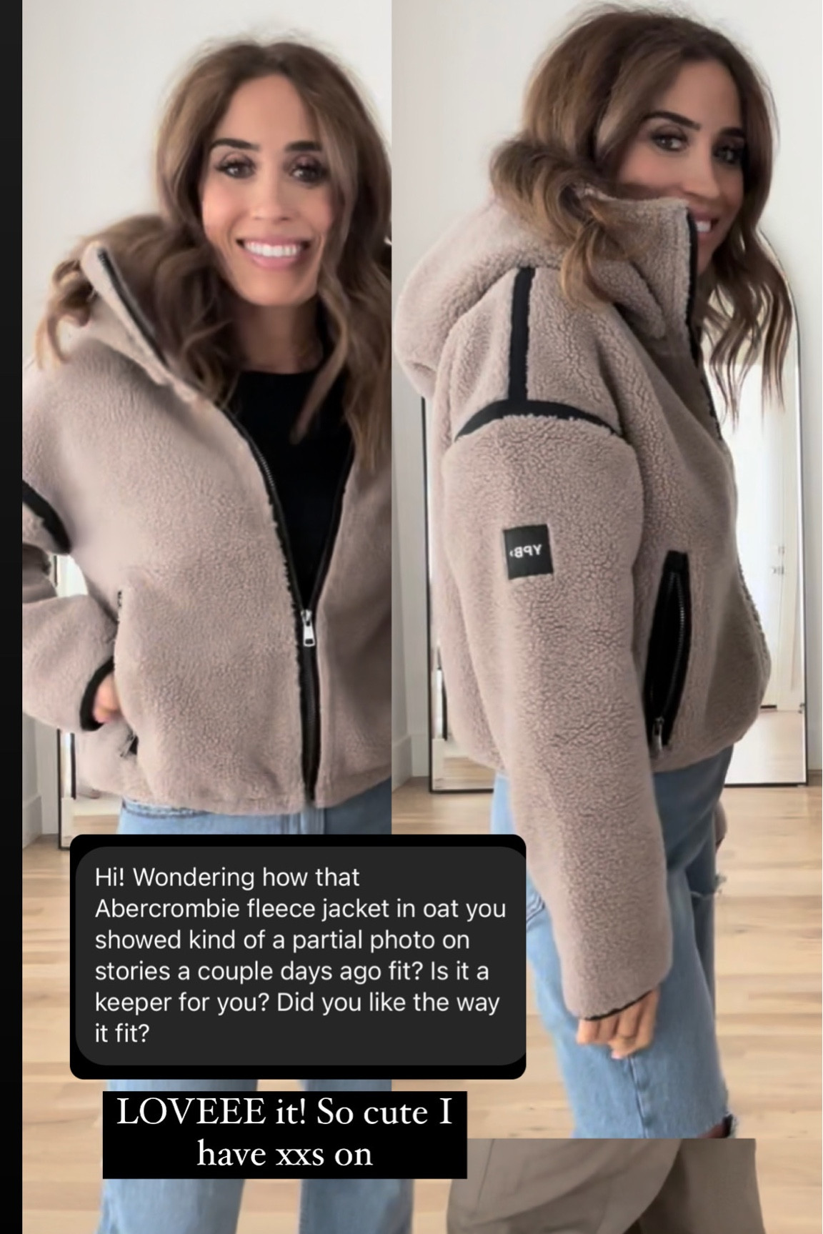 Fleece jacket size xxs petite use code AFLTK 

#LTKfindsunder50 #LTKSale #LTKfindsunder100