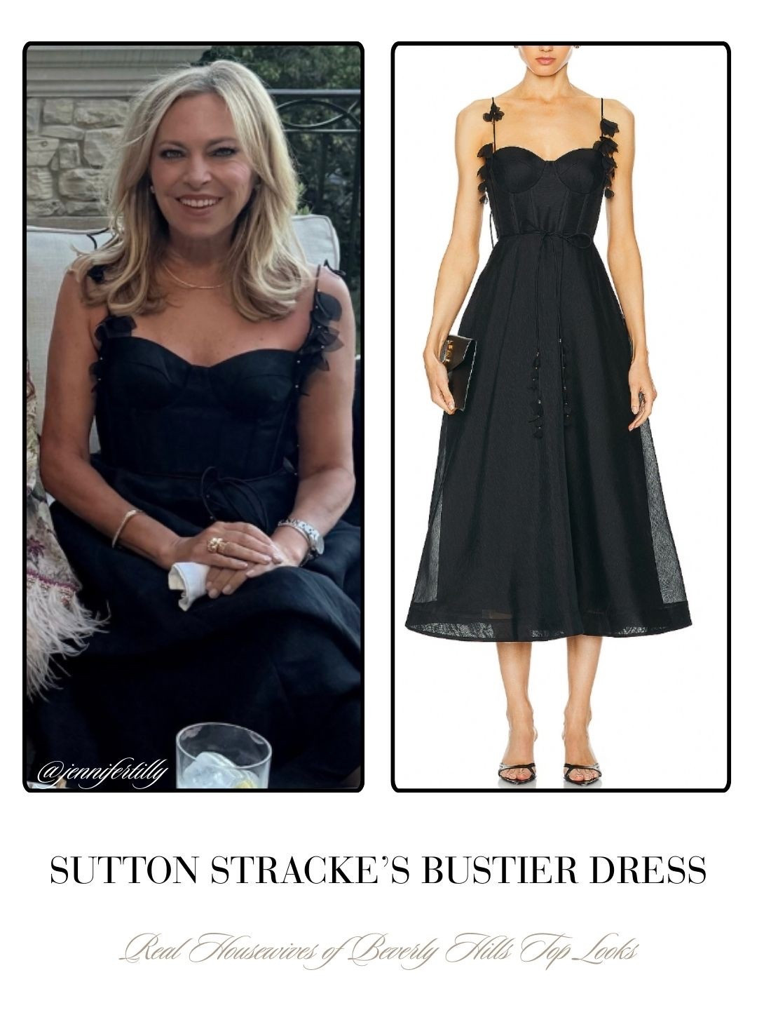 Sutton Stracke’s Bustier Dress 