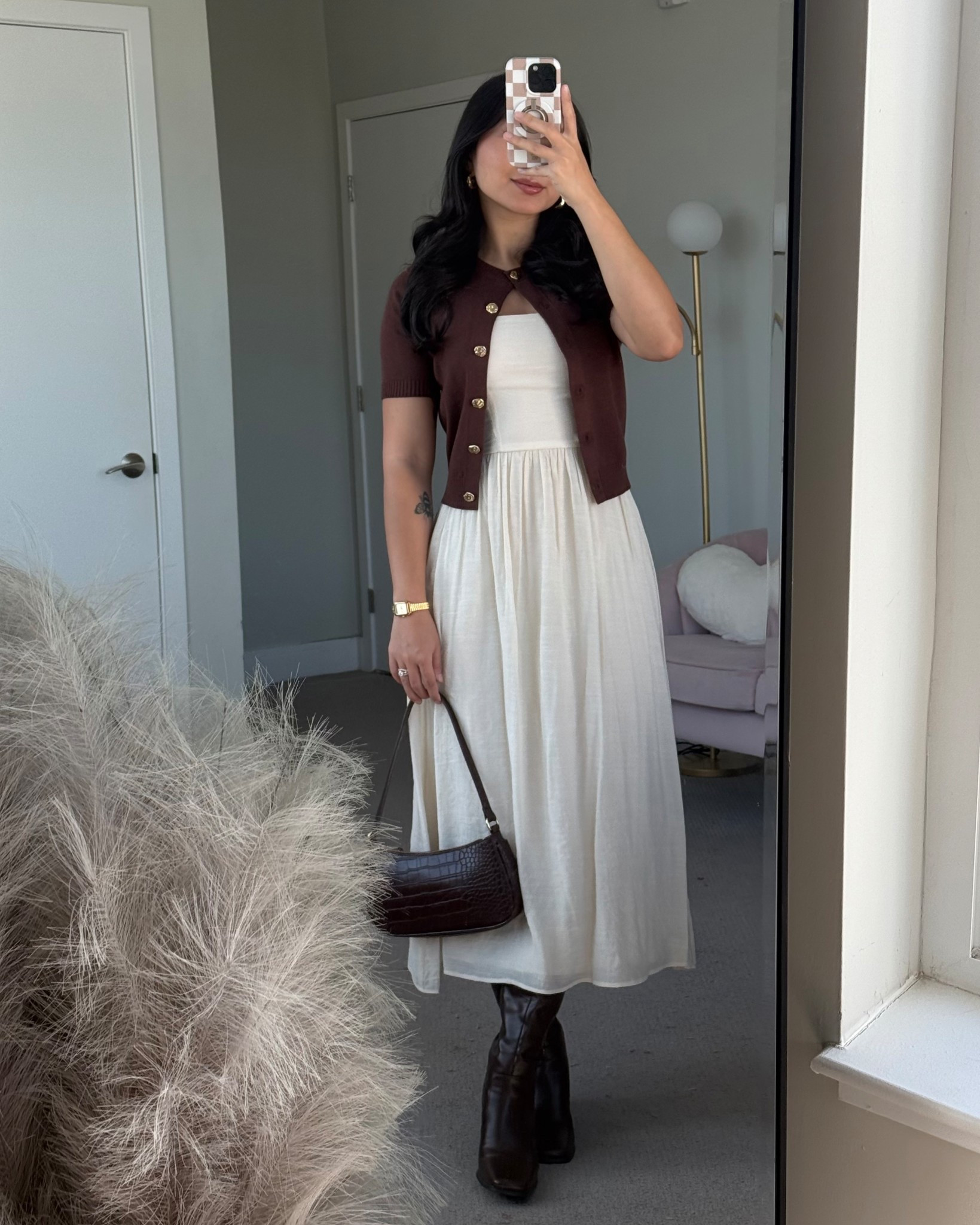 Linking similar products
Brown Knee High Boots: true to size

Outfit idea, fall fashion, how to style, church outfit, modest fashion 

#LTKShoeCrush #LTKSeasonal #LTKStyleTip