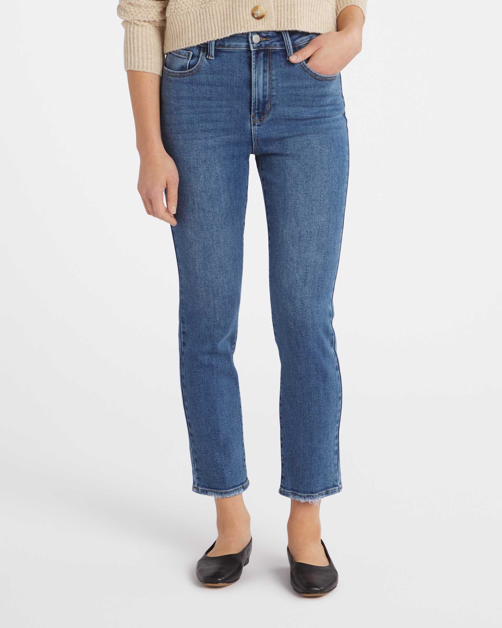Sorella High Rise Straight Jean | Stitch Fix