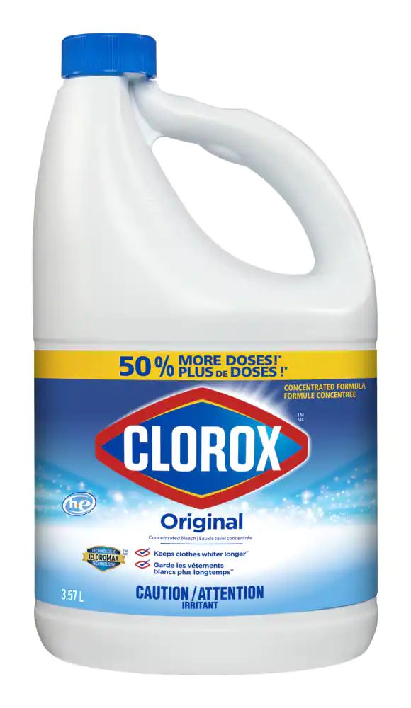 Clorox Multi-Purpose Liquid Concentrated Bleach, Original, 3.57-L | Canadian Tire
