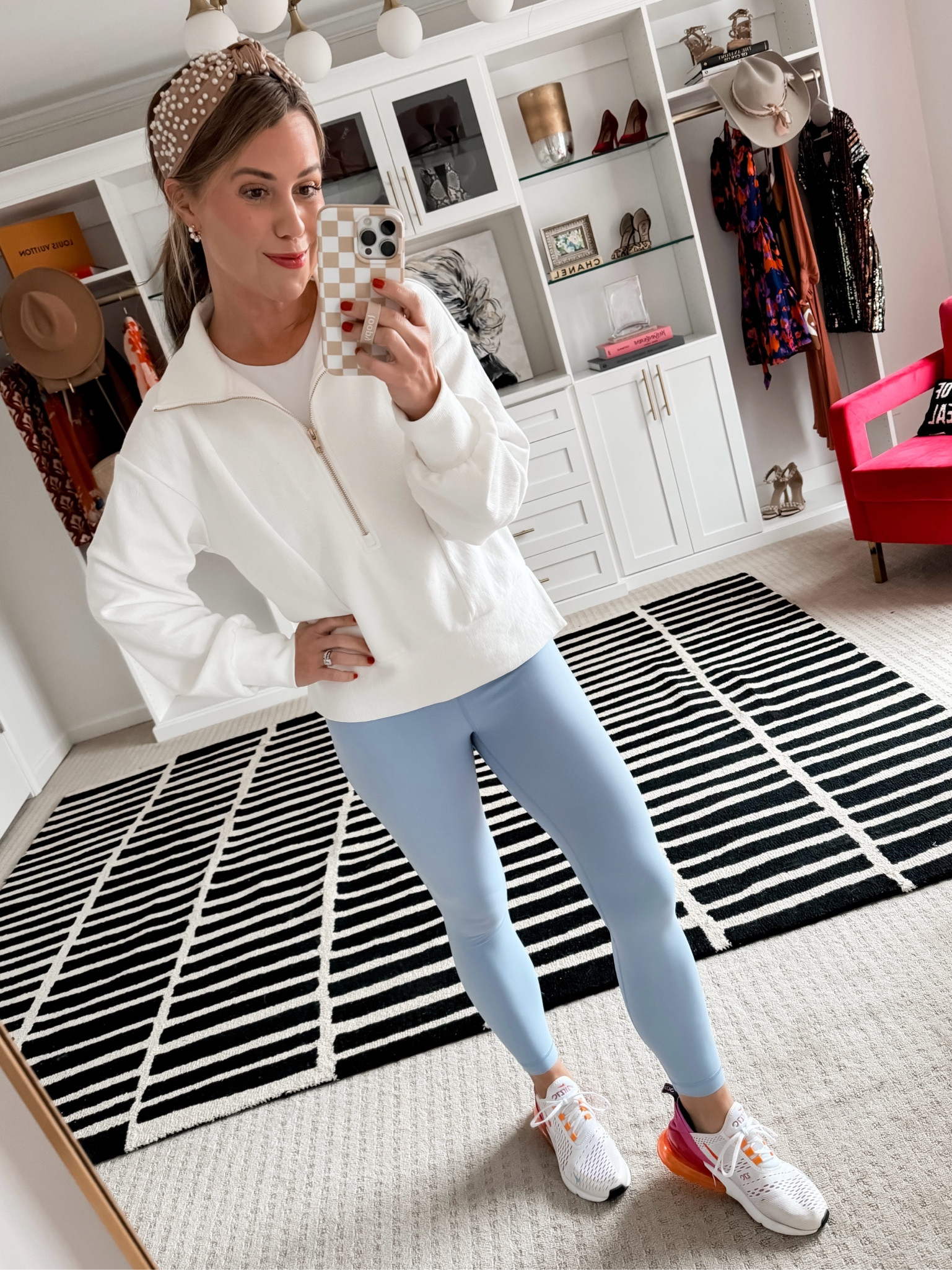 One of my fav athletic looks! All Amazon! Wearing a small pullover + small leggings.

#LTKover40 #LTKfindsunder50 #LTKfitness