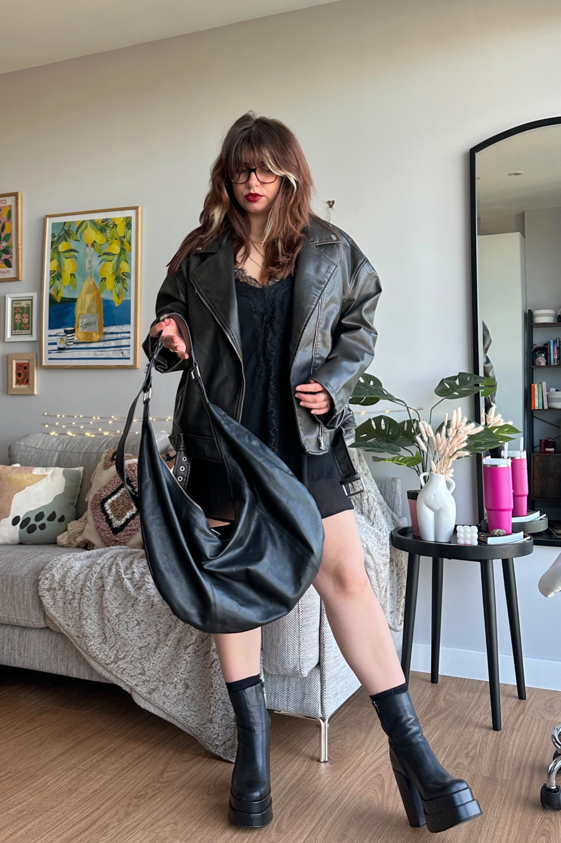 little black dress grunge outfit
autumn outfit input

slip dress: ann summers
shapewear: primark
jacket: primark
bag: asos
boots: steve madden
lips: mac beige turner lip liner & dubonnet satin lipstick 

#LTKStyleTip #LTKMidsize #LTKSeasonal