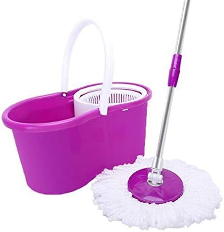 360° Spin Mop Home Cleaning Kit, with 1 Wringer Bucket & 2 Microfiber Heads, Adjustable Mop Pole, 36 | Amazon (US)
