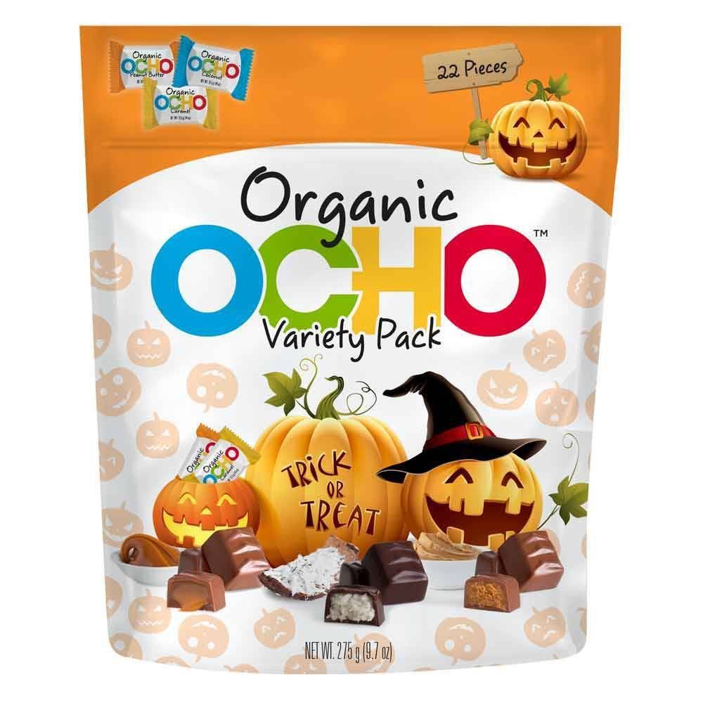 Ocho Organic Halloween Mini Chocolate Variety Pack - 9.7oz/22ct | Target