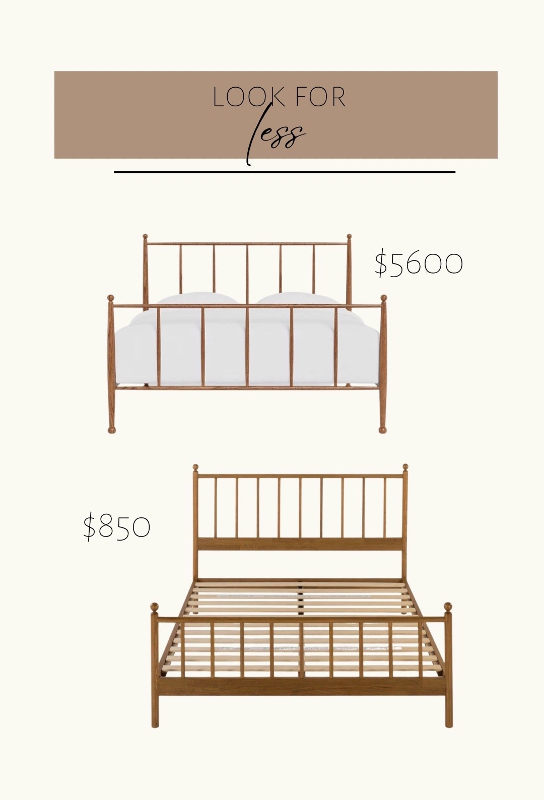 Such a similar look for a fraction of the price 🫢

#LTKHome
