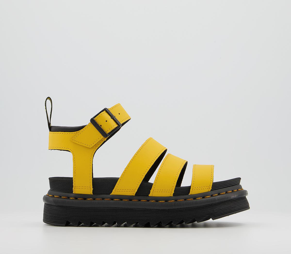 Dr. Martens Blaire Sandals Dms Yellow - Women’s Sandals | OFFICE London (UK)