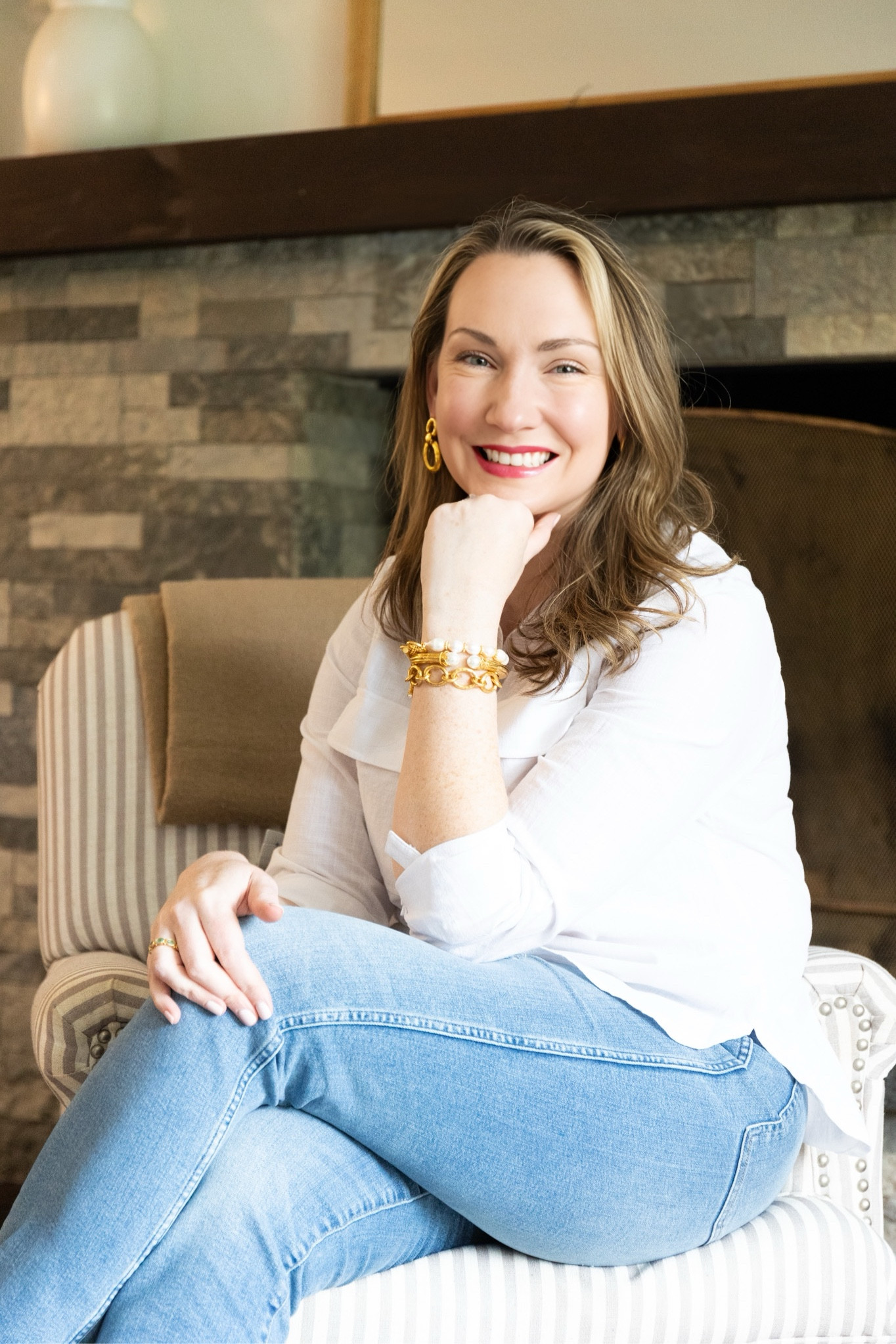 
Julie Vos has been among my favorite jewelry brands for years.
I stumbled on them a few years back while scrolling Instagram and instantly loved her designs.
It’s funny because I lean fairly simply with my style choices.
And my everyday jewelry tends to follow the same vibe: delicate and subtle.
Julie Vos’s pieces are the opposite; they are bold, opulent, with a dash of preppiness and a more is more attitude.
But at the core of the design is a classic timelessness, which I adore.
And paired with my fairly basic wardrobe, her pieces, hand set in 24k gold plate over nickel-free brass, work perfectly.
I’ve worn her pieces for years, and they are lightweight yet sturdy and do not tarnish or stain.
I’ve linked all my favorites from the Spring Collection on the @shop.LTK app so you can these pieces directly from there! 
#ad #julievos

#LTKGiftGuide #LTKstyletip #LTKFind