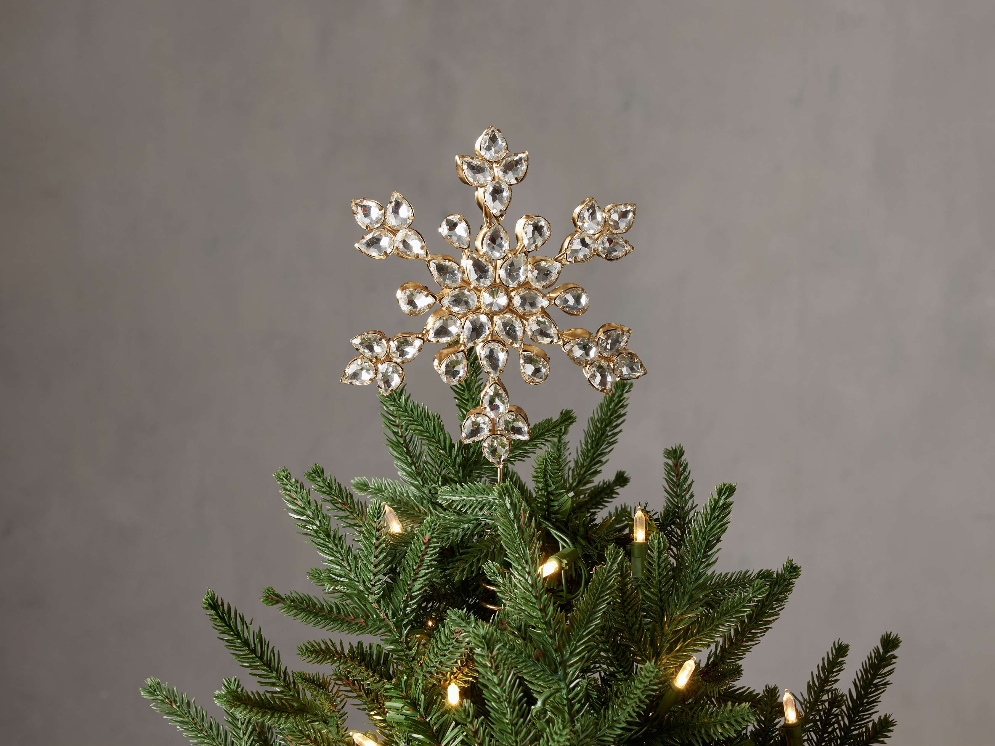 Snowflake Tree Topper | Arhaus