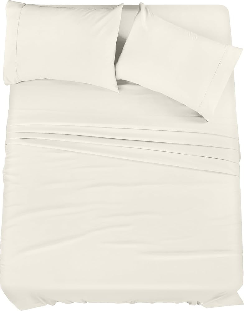 Utopia Bedding King Sheet Set – 4 Piece Bed Sheets for King Size Bed, Soft and Breathable Micro... | Amazon (US)