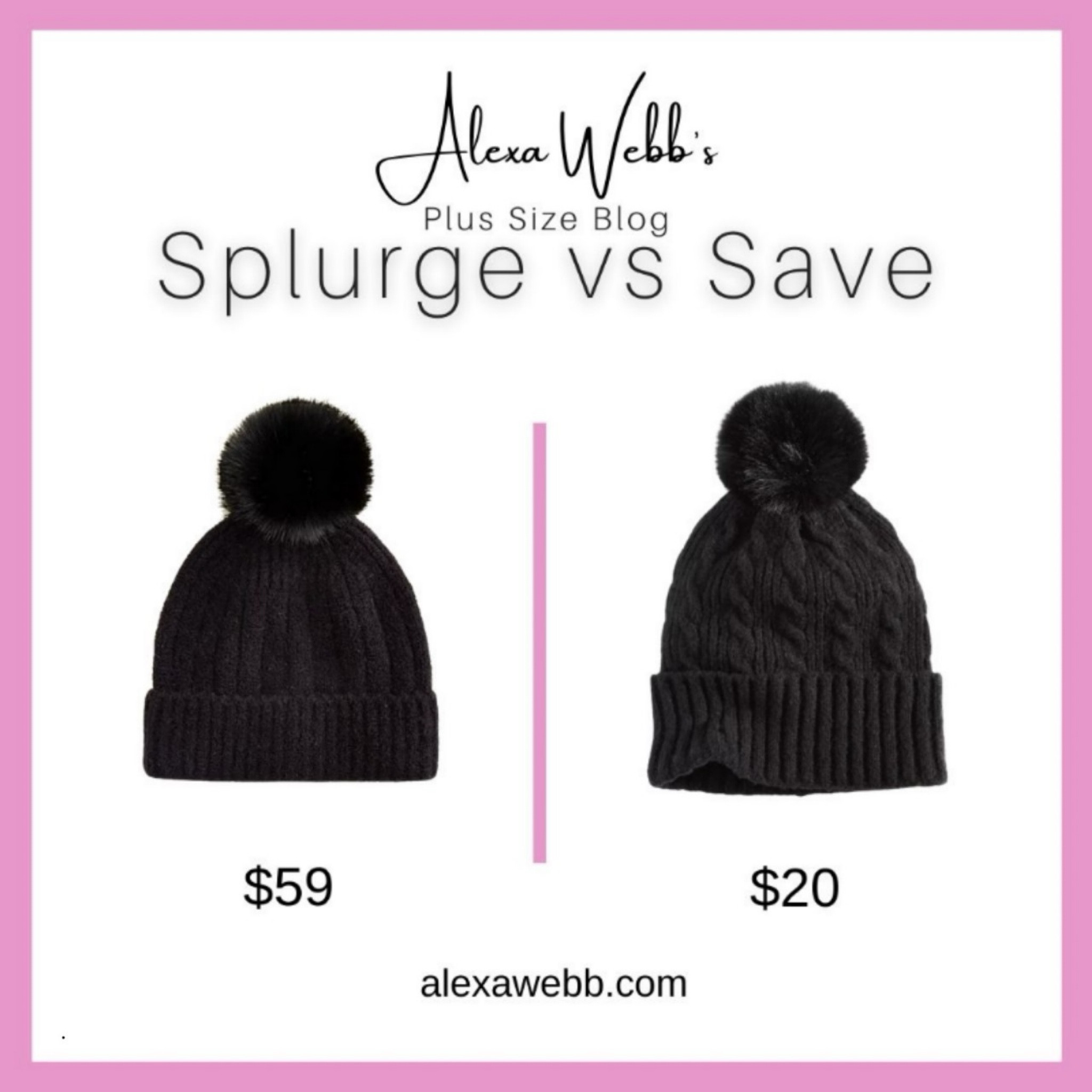 Beanie- Splurge vs Save by Alexa Webb #plussize

#LTKSeasonal #LTKStyleTip #LTKPlusSize