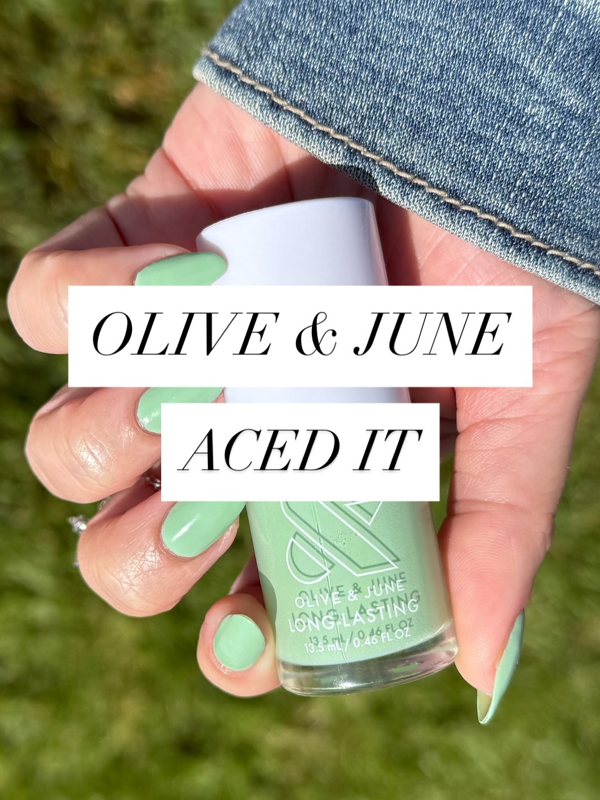 (Gifted) 💚 “Aced It” by @oliveandjune is giving soothing Spring-Summer vibes and I’m 100% here for it 🎾

This green surprised me—in the best way. Even coverage, a glossy finish, and a pop of summer energy 🌿✨

Would you wear a green like this? Or are you strictly team neutrals? 👀

👇🏼Drop your fave summer shade below!

#oliveandjune #manioftheday #nailsoftheday #diynails #nailinspo #naillover #greenmanicure #summernails #weekendmanis #athomemani #diynailsathome #nailpolish #nailtok #nailsnailsnails #cuticlecaretips #cuticlecare #longnails #nailgrowthjourney #nailgrowth #naturalnails #nailcaretips #nailcare #diynailsathome #oliveandjunegamesetmani #oliveandjunetennisskirt #oliveandjunerallyready #oliveandjuneacedit #oliveandjuneloveall #oliveandjuneitsservingmeloncocktails  #greenmanicure

#LTKBeauty #LTKselfcare #LTKFindsUnder50