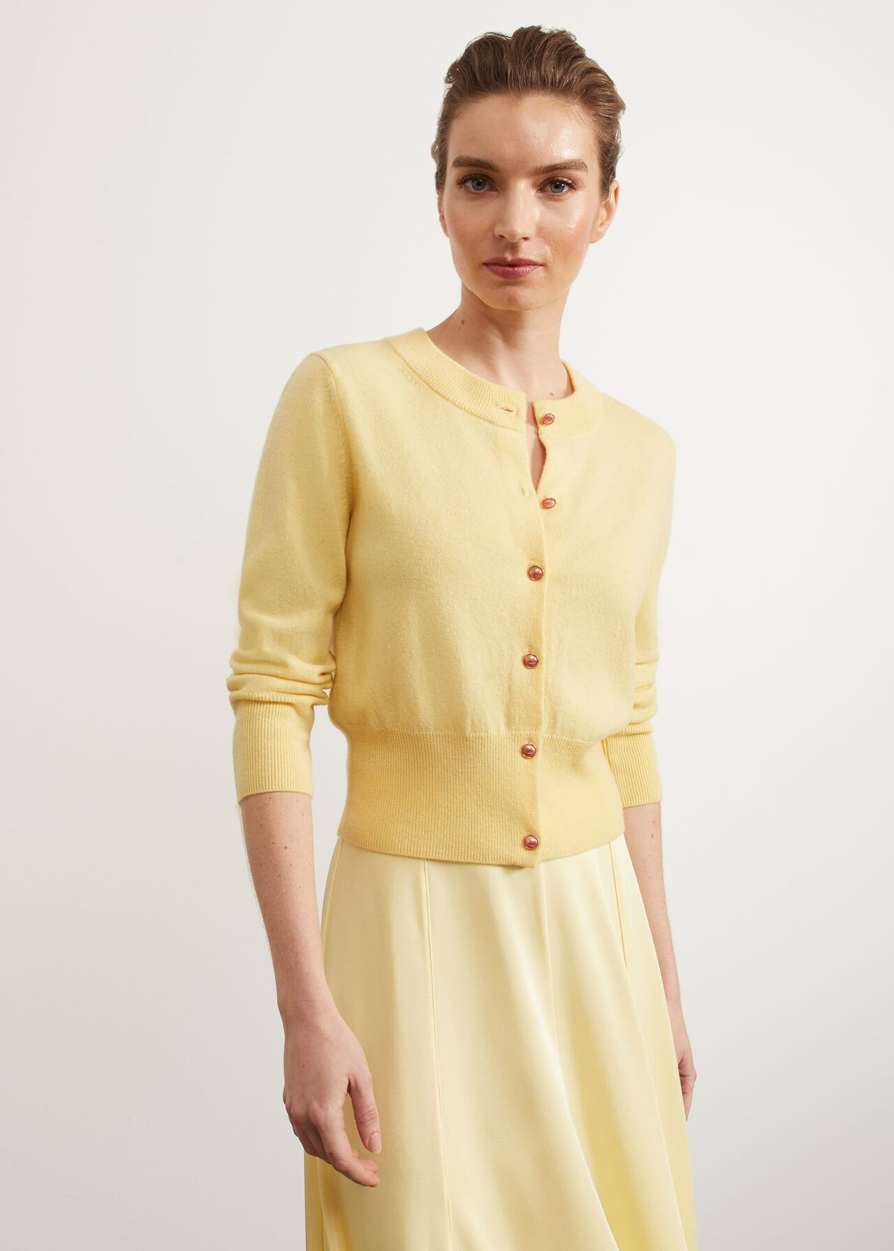 Tresco Wool Cashmere Cardigan | Hobbs