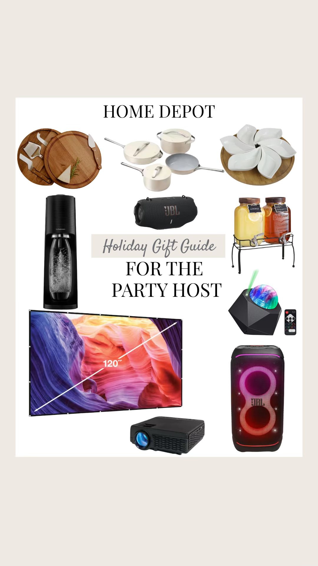 Home Depot Holiday gift guide: for party host 

 #LTKGiftGuide #LTKHoliday #LTKHome