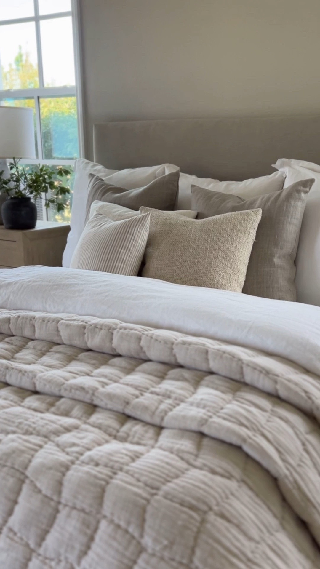 Nothing says summer like breathable linen, sun-drenched mornings, and layers in the softest neutrals.

bed, bedding, bedroom, duvet, quilt, sheets, shams, pillows, linen, California style, summer, neutral, beach, coastal

#LTKmorningroutine #LTKHome #LTKSaleAlert