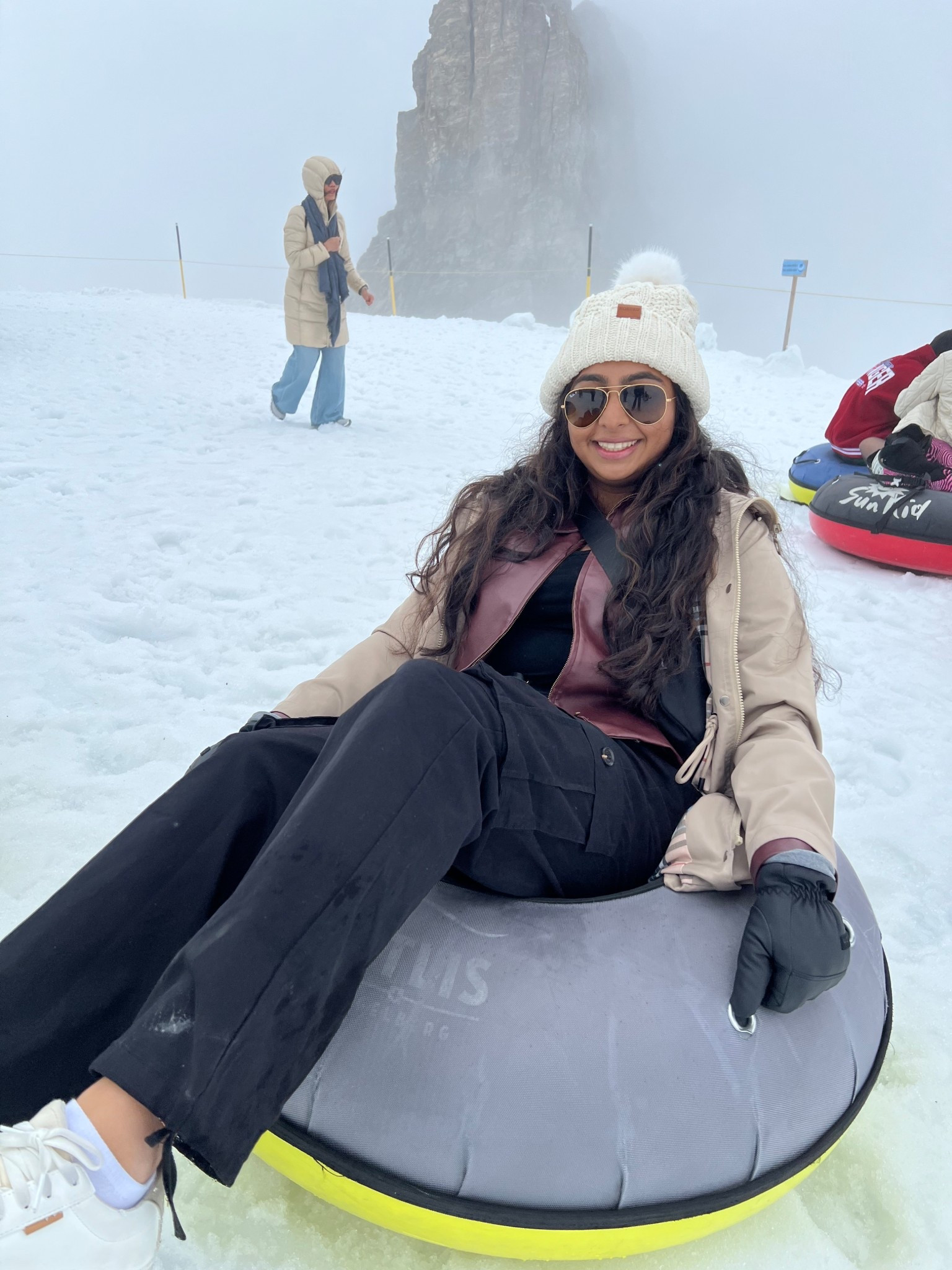 Snowtubing on the Alps 🍒