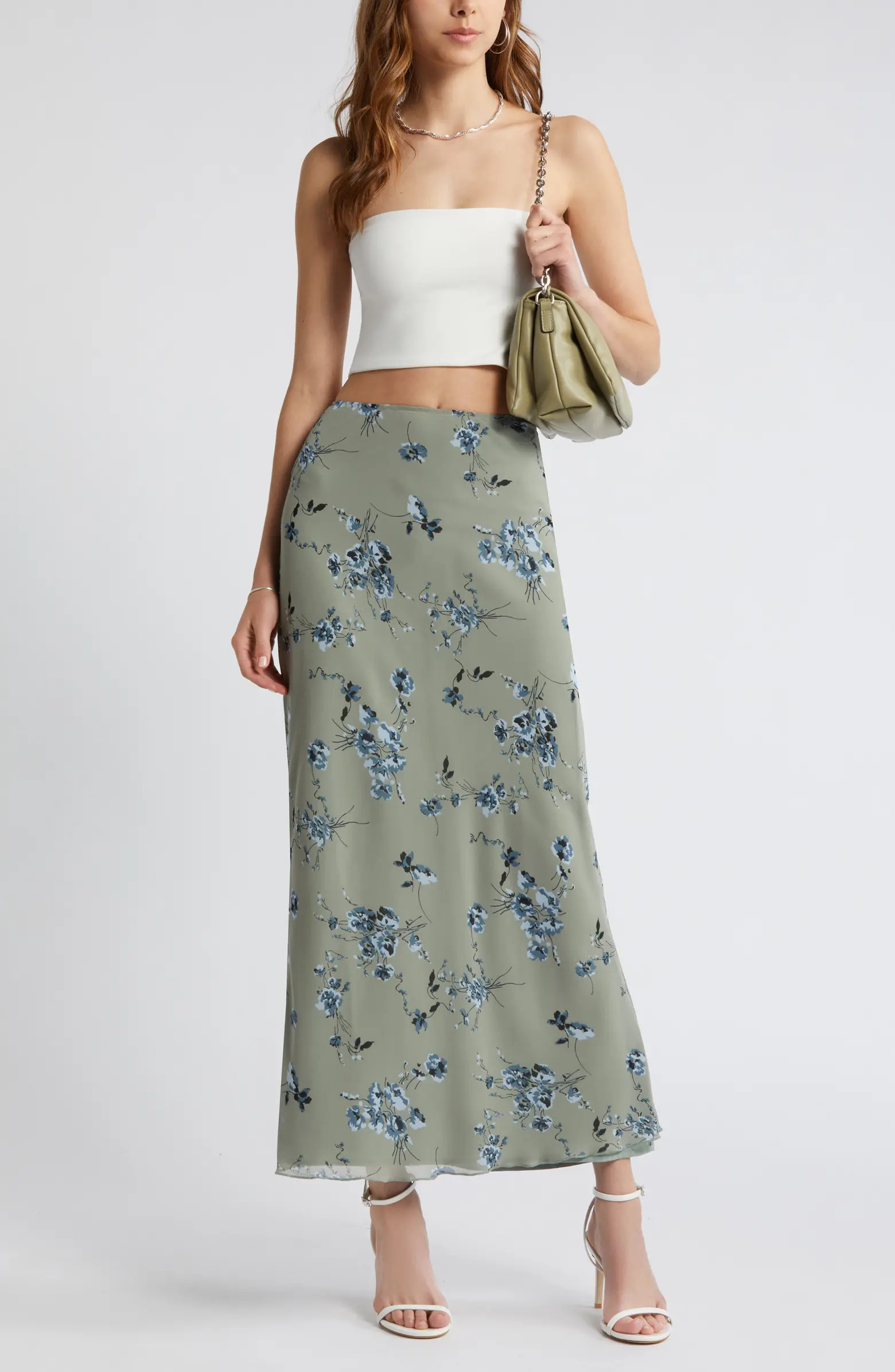Chiffon Maxi Skirt | Nordstrom