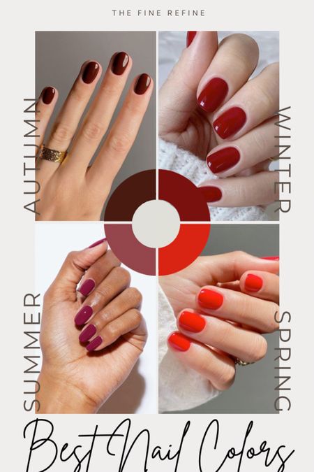 Next time you’re at the Nail Salon pull out this picture!!! If you know your color season you know exactly which tone of red looks best on you! ❤️ #colortheory #shopyourseason #winternails #holidaynails

#LTKSeasonal #LTKCyberWeek #LTKHoliday