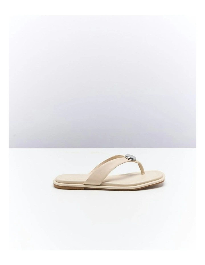 Walnut MelbourneRumer Sandal in Oyster | Myer