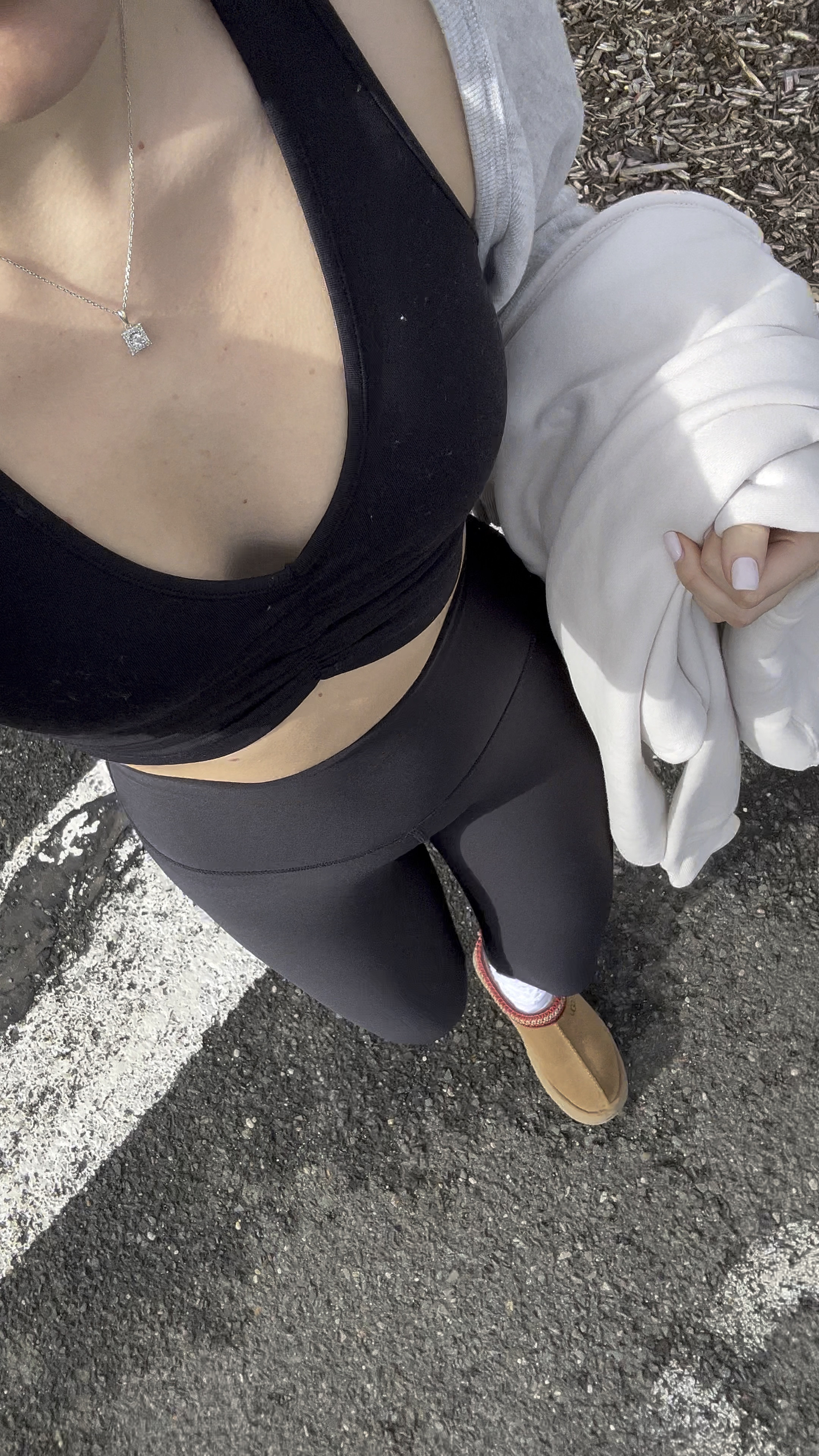 Todays yoga outfit 🖤 wearing size small in the bra and size large in the shrug and xxs in the leggings

#LTKstyletip #LTKMostLoved #LTKfindsunder50