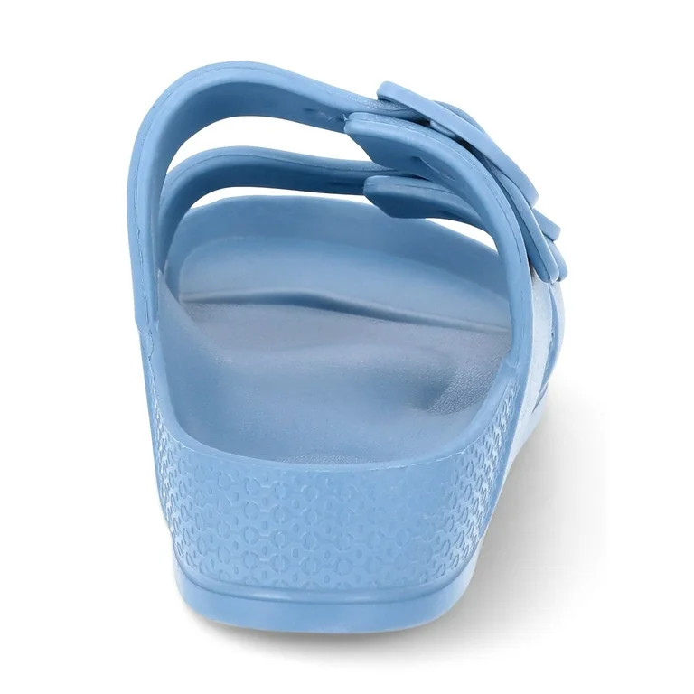 No Boundaries Sandalias EVA con Dos Hebillas para Mujer | Walmart (US)