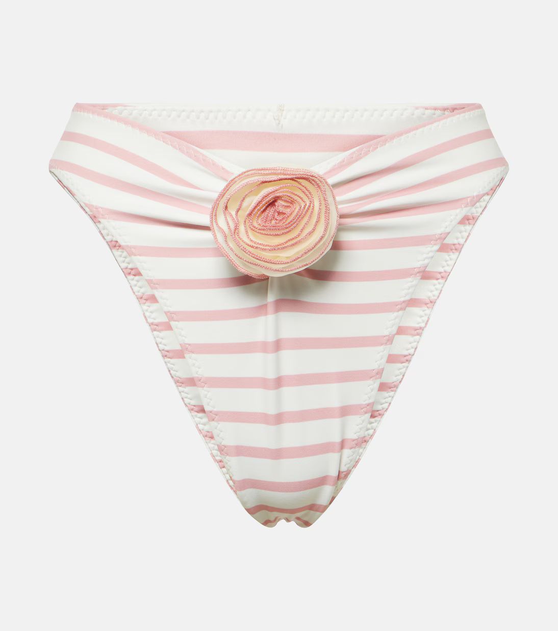 Rose floral-appliqué bikini bottoms | Mytheresa (UK)